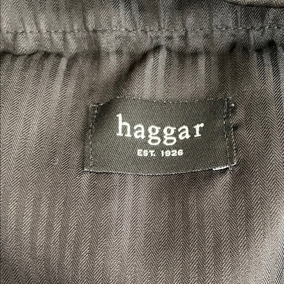 Haggar Men's Charcoal Dress Pants - Picture 2 of 9